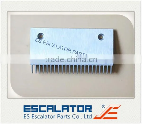YS017B313-S01 Escalator Aluminum Comb Plate 14T For Mitsubishi Escalator Spare Parts