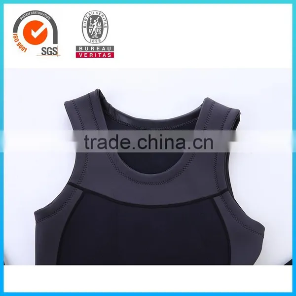 High Quality Women Sleeveless Neoprene Long John Wetsuit Spearfishing photo-3