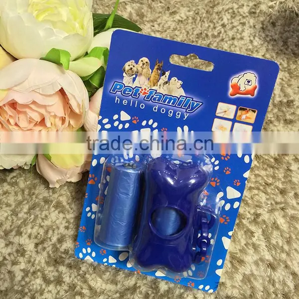 Custom Printed Durable Dog Waste Bag Dispenser and 2 Roll Refills