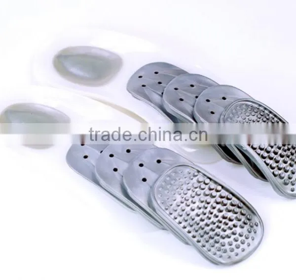 Soft Clear Silicone Height Incease Insole photo-3