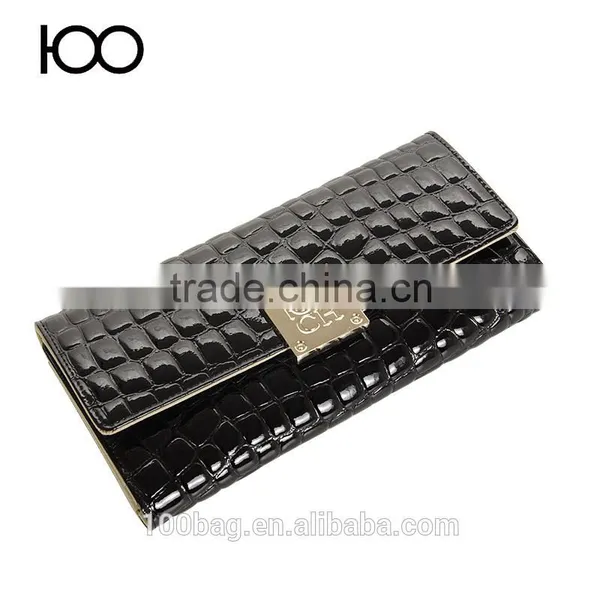 Long Style Clutch Crocodile Wallet for Girls Factory in Guangzhou photo-5