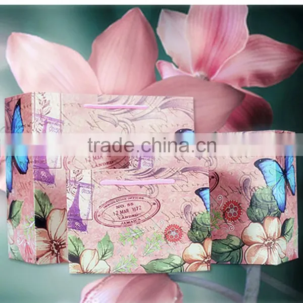 2016 Hot Sales OEM Customized Cosmetics Paper Bag photo-2