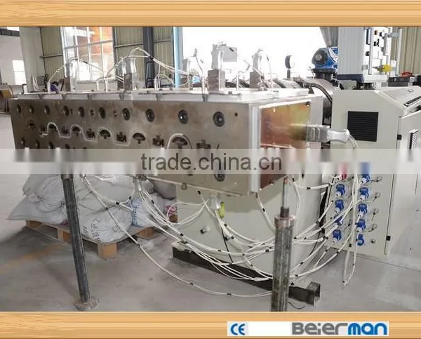 PVC&WOOD Plastic Composit Profile Production Line photo-2