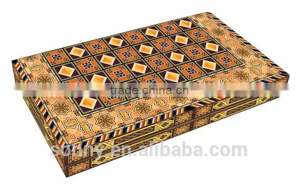 Popular Wooden Backgammon Board Game photo-5