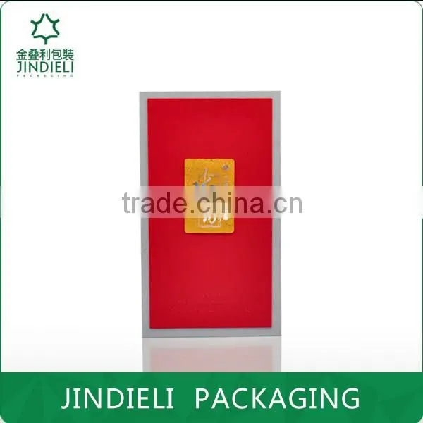 Elegant Leather White Spirit Packaging Box With Metal Plate photo-2