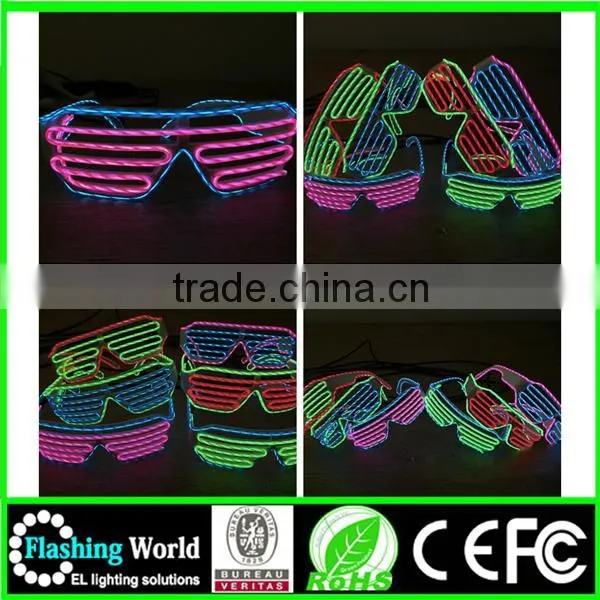 Factory Wholesale Crazy Funny Wire Framed Glasses photo-2