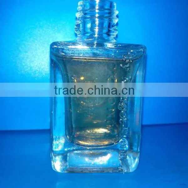 Gold Factory Classical Clear Glass Bottle Custom Made of Glass for Sale