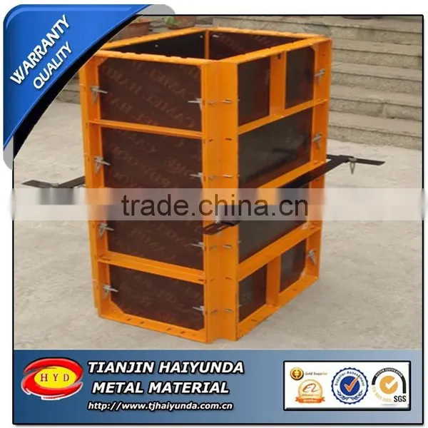 2400x600 Steel Plywood Formwork, 63 System Concrete Wall Formwork , Construction Formwork photo-3