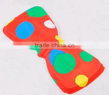 PVC Bow Tie Printed Pattern Bow Tie Funny Bow Tie