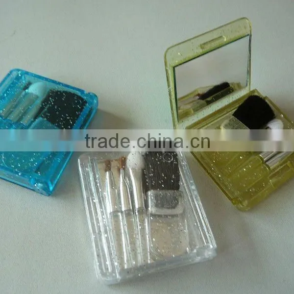 2014 new design popular promotional makeup brush set