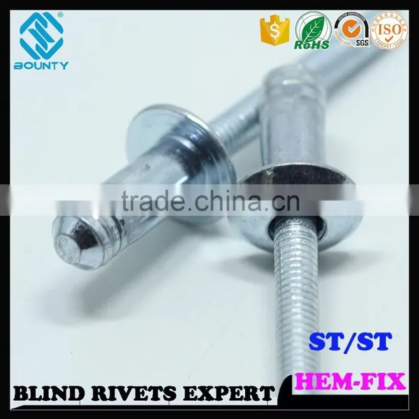 HIGH QUALITY HOT SELLING FACTORY ANTI VIBRATION HM BLIND RIVETS FOR AUTOMOBILE photo-3