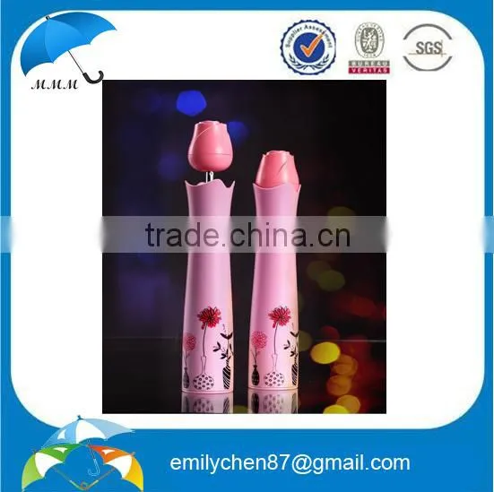 2014 Hot Bottle Umbrella-21inch Rose Umbrella