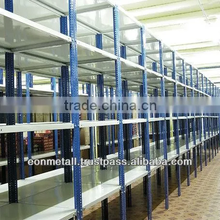 Malaysia Eonmetall Steel Slotted Angle Shelving