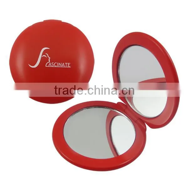 . Double Sided Round Pocket Makeup Mirror photo-4