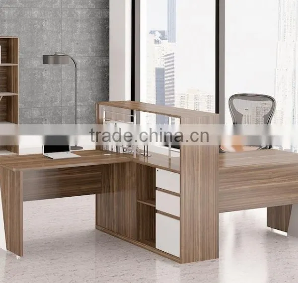 White Environment Painting Modern Executive Desk Modular Office Furniture L-B1504 Quality Choice photo-5