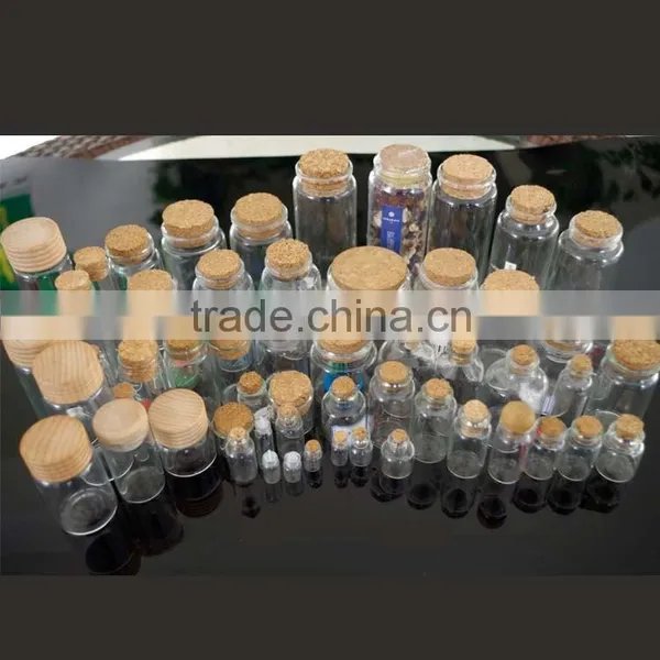 12mm Diameter Small Glass Bottle Design With Cork photo-5
