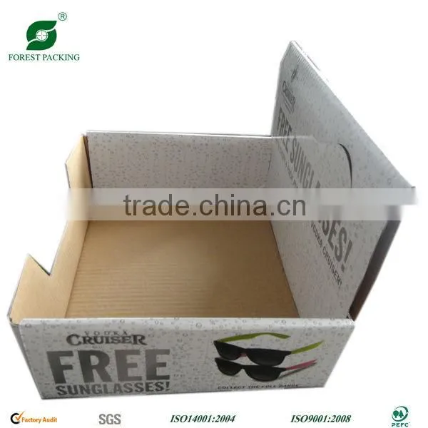 PRINTED CORRUGATED SUNGLASSES DISPLAY BOX photo-3