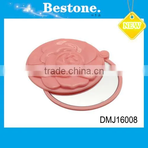 New Style Heart Shape Cheap Folding Pocket Mirror photo-4