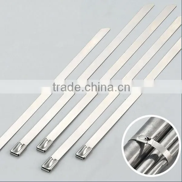 Wholesale 350x4.6mm Stainless Steel Cable Tie 304 Material photo-2