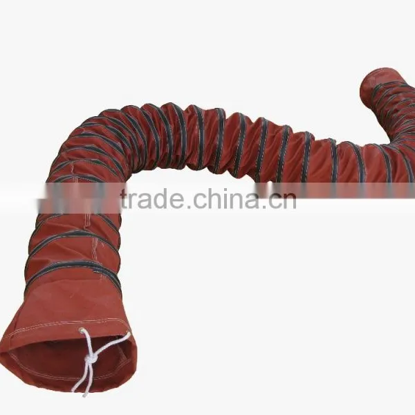 800 Celsius High Temperture Fiber Glass Flexible Air Hose photo-6