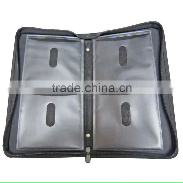 Promotional Big Zipper CD Bags DVD Case-HYCD013