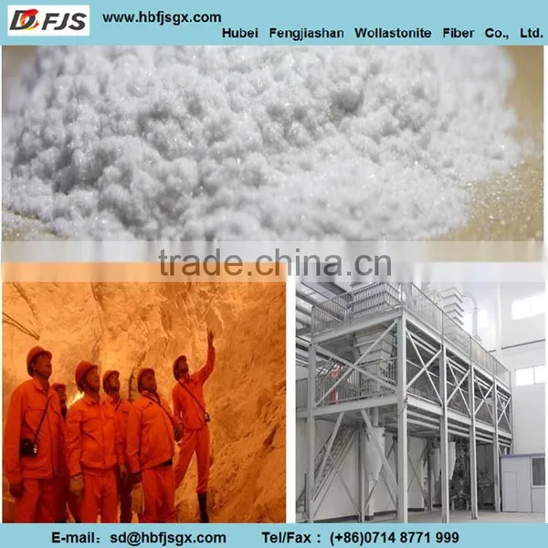 Construction Application Acicular casio3 wollastonite