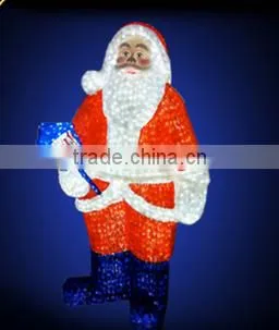 Fiberglass Santa Claus Led Outdoor Statue photo-2