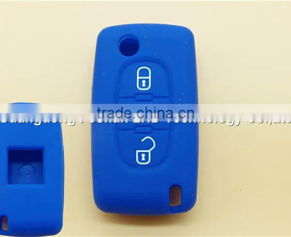 Silicone Car Key Cover For Colorful Key Fob Silicone Holder Replacement Case photo-3