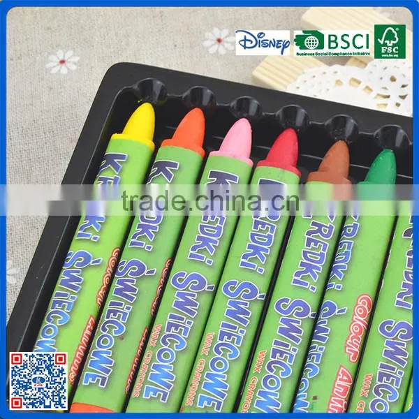 Custom Artist Professional Drawing Wax Multi Color Crayon Colors for School Kids photo-3