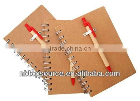 Various Recycled Notebook With Pen