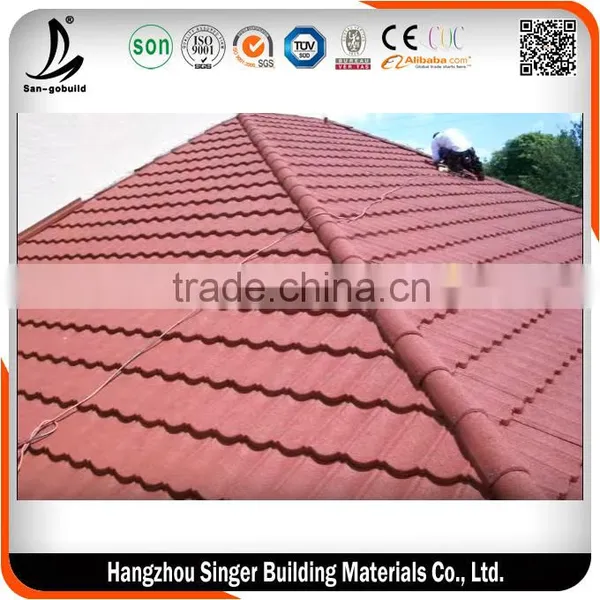SGB Shingle and Classic Stone Coated Metal Roof Tiles photo-3