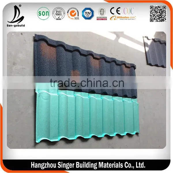 SGB Durable 50 Years Stone Coated Metal Roof Tiles In Uganda photo-4