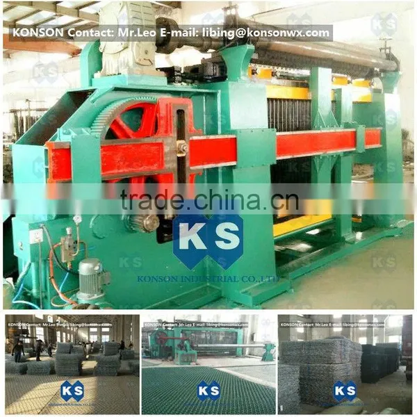 Hexagonal Wire Mesh Weave Machine