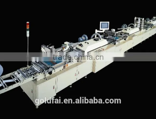 2 Colors Double Side Roll to Roll Screen Printing Machine