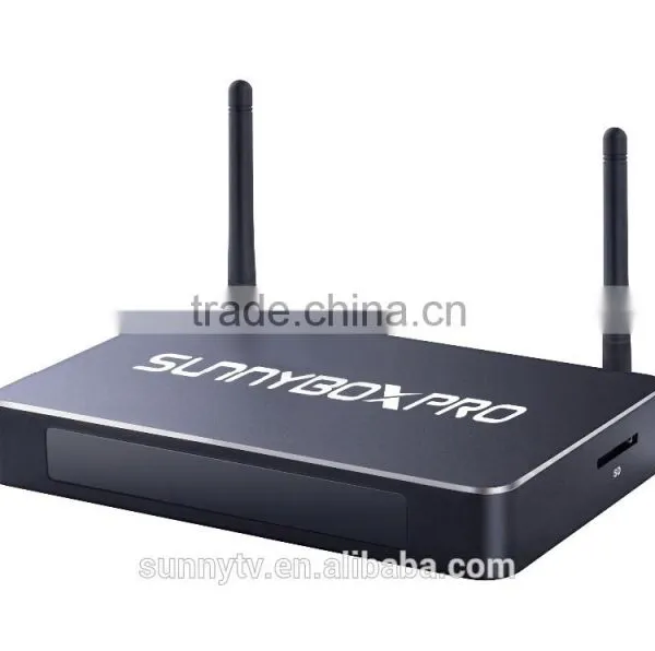 2016 S912 Android Satellite tv Box Q9S Android 6.0 2.4/5G WIFI Digital tv Antenna Amlogic S912 Linux tv Box Openelec 2gb 16gb