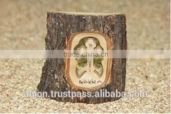 High Quality Exquisite Olive Wood Miniature With Bibles' Stories photo-3