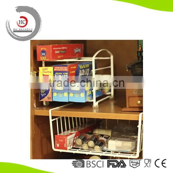 Ingenious Under Shelf Basket Storage Basket Wardrobe Basket HC-WB4 photo-3