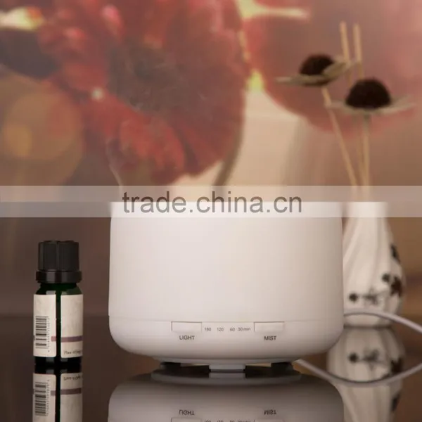 160ml Round Shape Mini Perfume Aroma Diffuser With Led Light