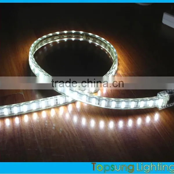 230v Super Bright Double Row 2835 ac Led Strip Flexible Light Lamp White Ribbon 2014 New Strip 120smd/M