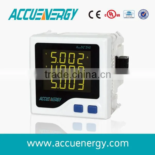 AcuDC 240 Series Digital Direct Current Monitor Meter