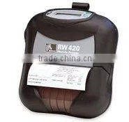 Direct Thermal Mobile Printer Zebra RW 420 Barcode Label Printer