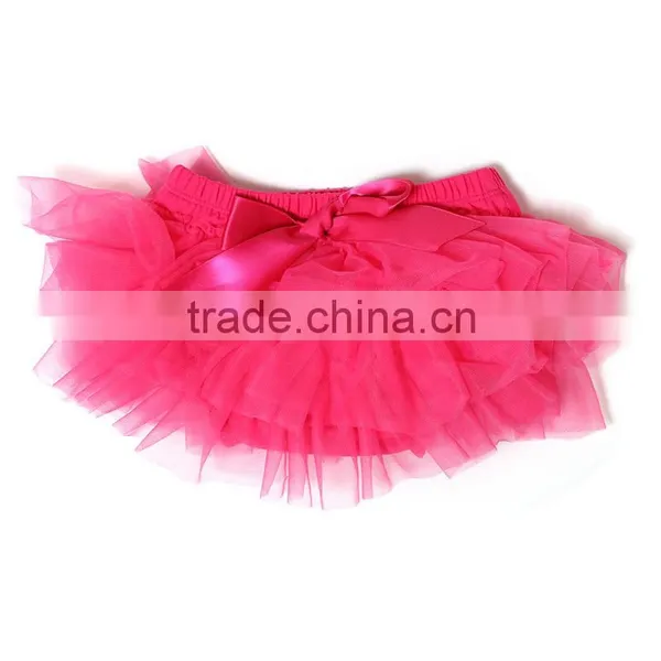 Latest Design Hot Wholesale Baby Girl Cotton Cheap Soild Ruffle Fashion Girls Short Pants photo-2