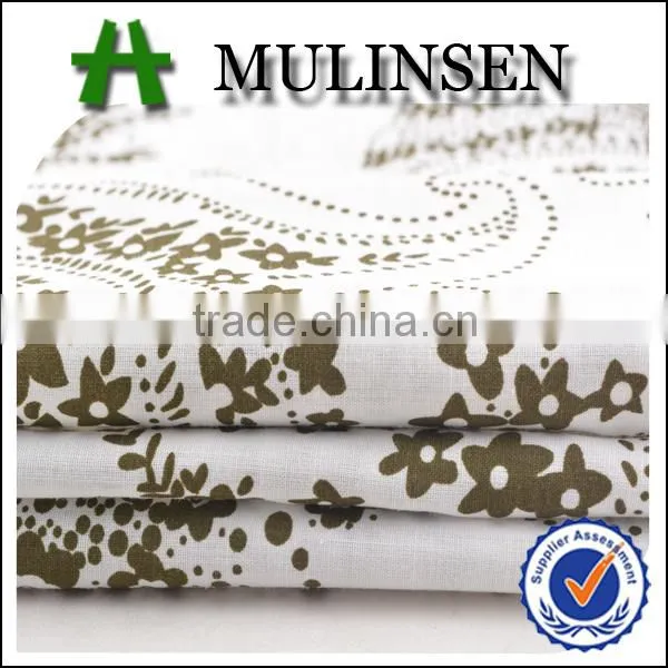 Shaoxing Textile Printed 45S tc Shirt Fabric