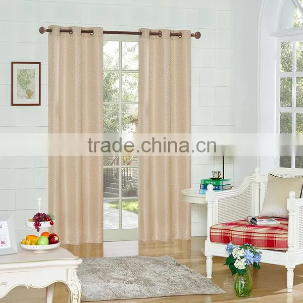 New Arrival Polyester Jacquard Window & Shower Curtain photo-5