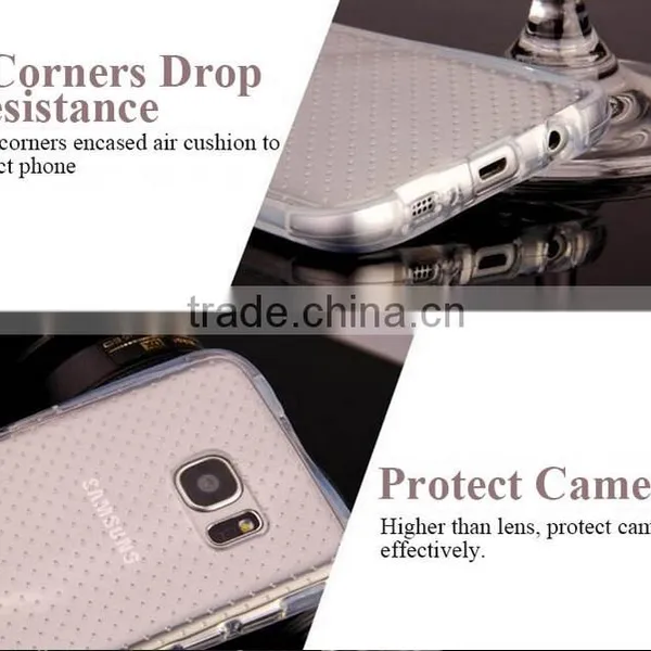4 Corners Air Cushion Design Phone Case For Samsung Galaxy S7 S7 Edge Transparent Ultra Thin Soft TPU Back Cover Phone Cases photo-4