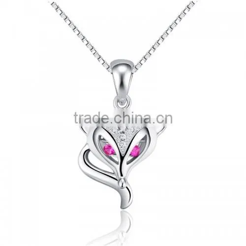 Wholesale 925 Sterling Silver Jewelry Set Fox Silver Jewelry Silver Fashion Jewelry Set For Ladies photo-2