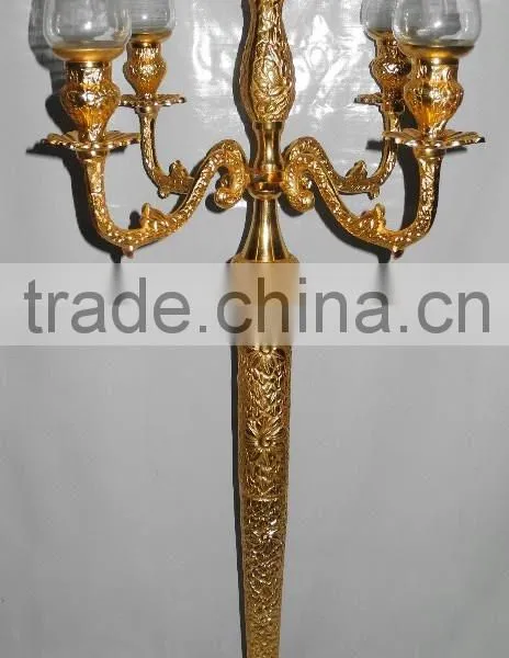 Silver Candelabra Centerpiece photo-3
