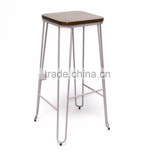 Modern Appearance Furniture Metal Wire Bar Stool, Iron High Stool for Sales, Counter Stool photo-3