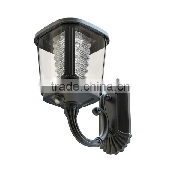CE Approved Wall Mounted Motion Sensor Led Outdoor Solar Lamp Led Panel Solar Gate Light photo-5
