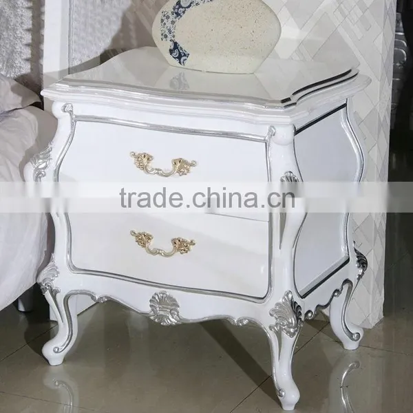 After Neoclassical European Style Antique Bedroom Furniture Sets Bed Bedside Table Wardrobe Dressing Table Chair Commode photo-2